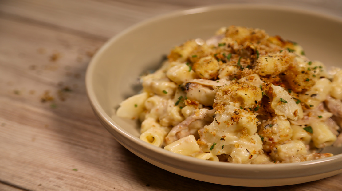 Chicken & Cauliflower Macaroni Cheese